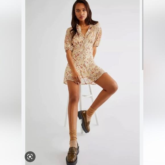 Free People Bonnie Mini Dress size S - Picture 15 of 15